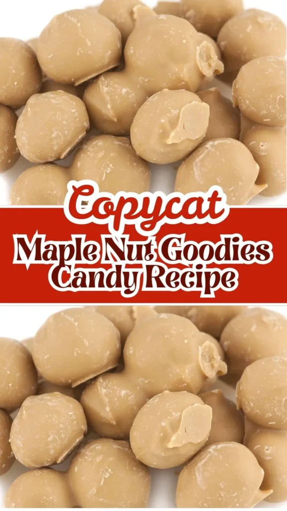 Delicious Maple Nut Goodies Candy