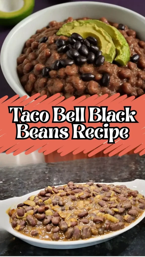 Taco Bell Black Beans