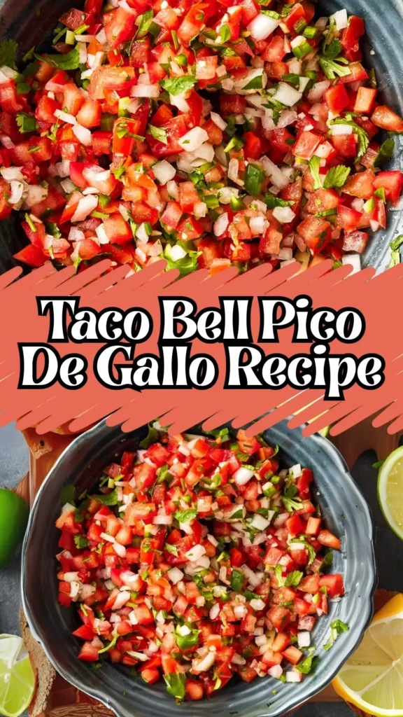 Taco Bell Pico De Gallo