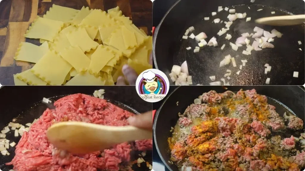 Step by Step Mama DePandi Lasagna Recipe