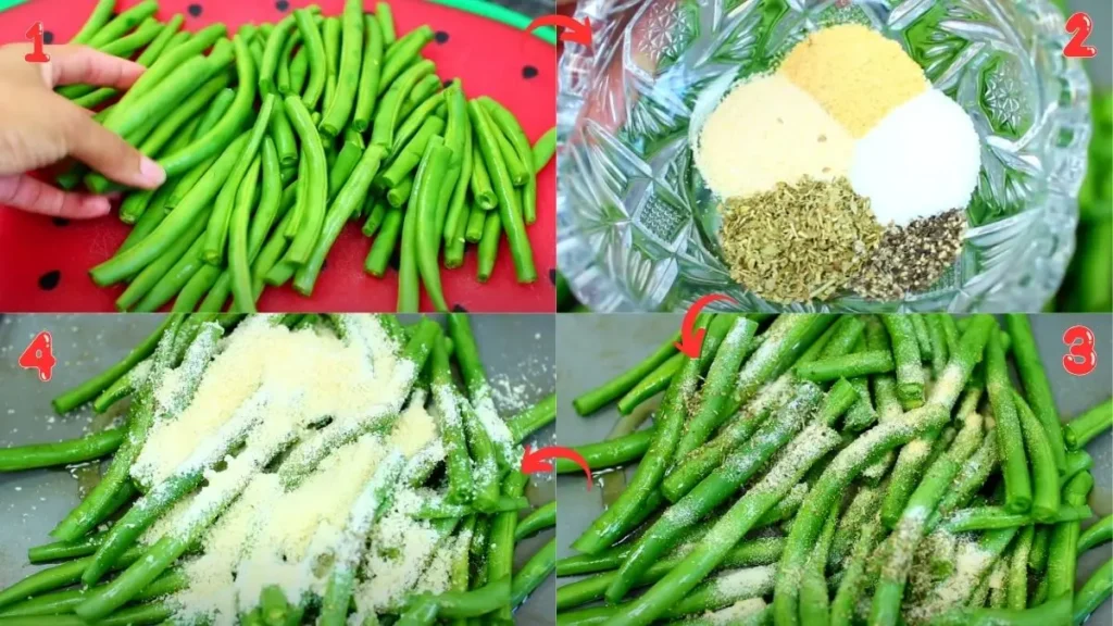 Step by Step Saltgrass Green Beans Recipe