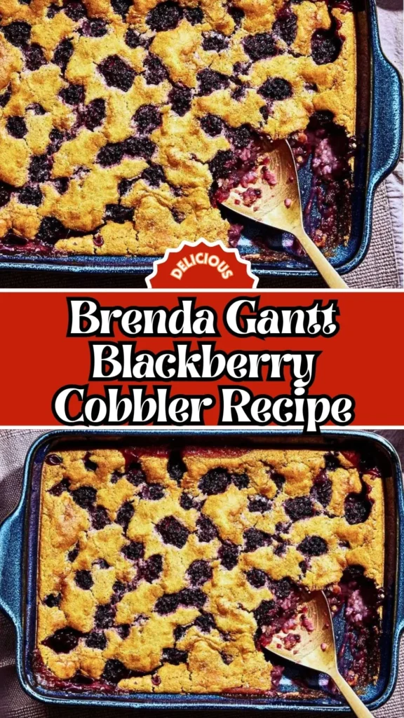 Brenda Gantt Blackberry Cobbler