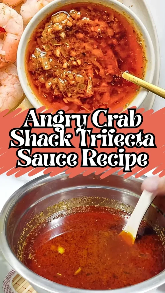 Angry Crab Shack Trifecta Sauce