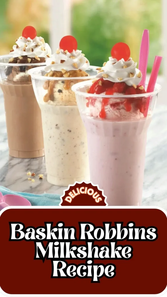 Baskin Robbins Milkshake