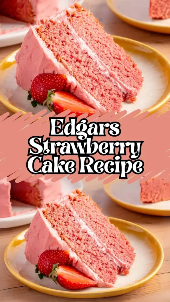 Edgars Strawberry Cake