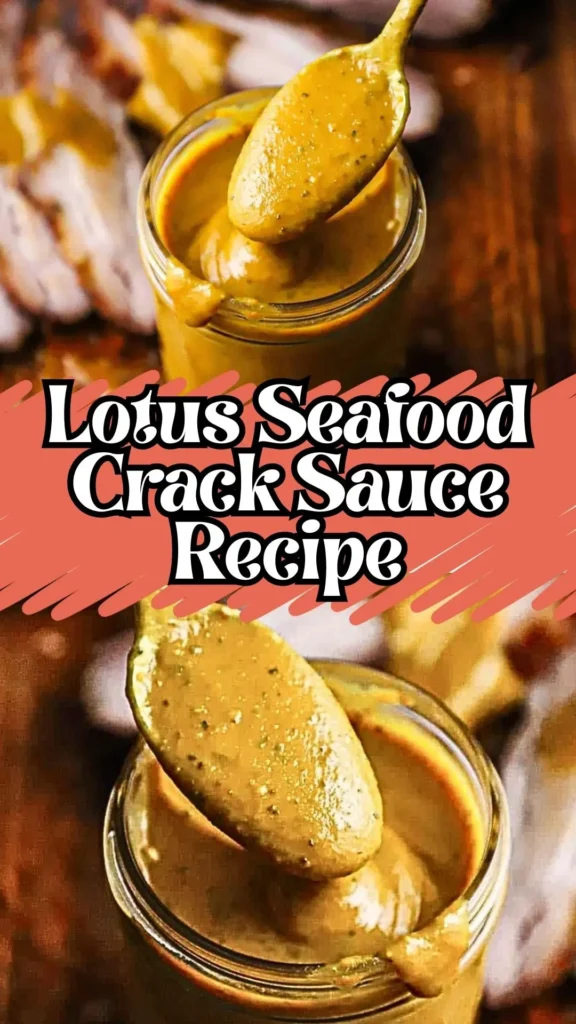 Lotus Seafood Crack Sauce