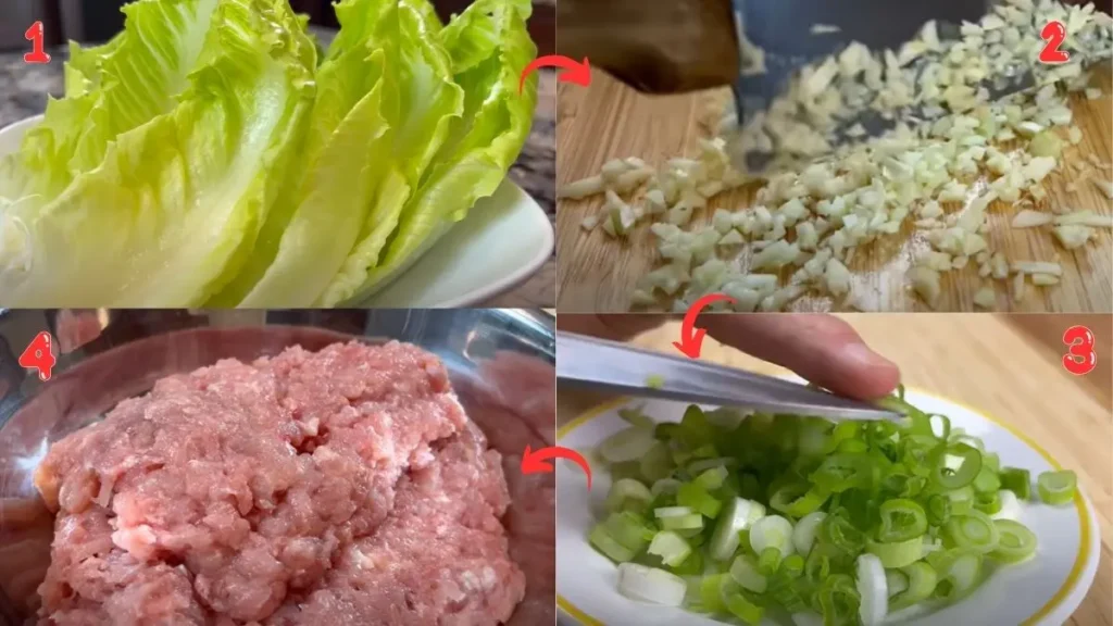 Step by Step Yard House Chicken Lettuce Wraps Recipe