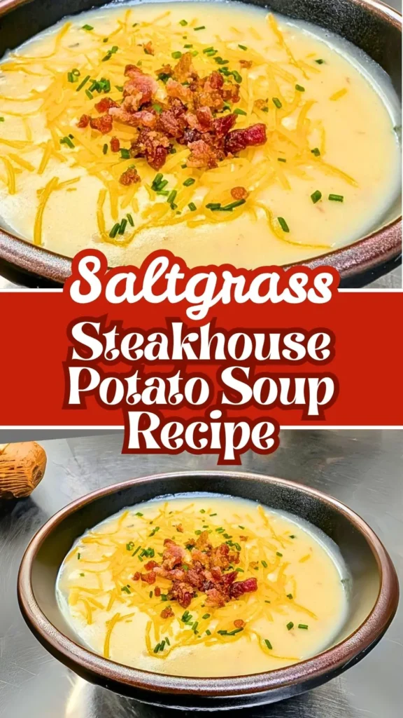 Delicious Saltgrass Steakhouse Potato Soup