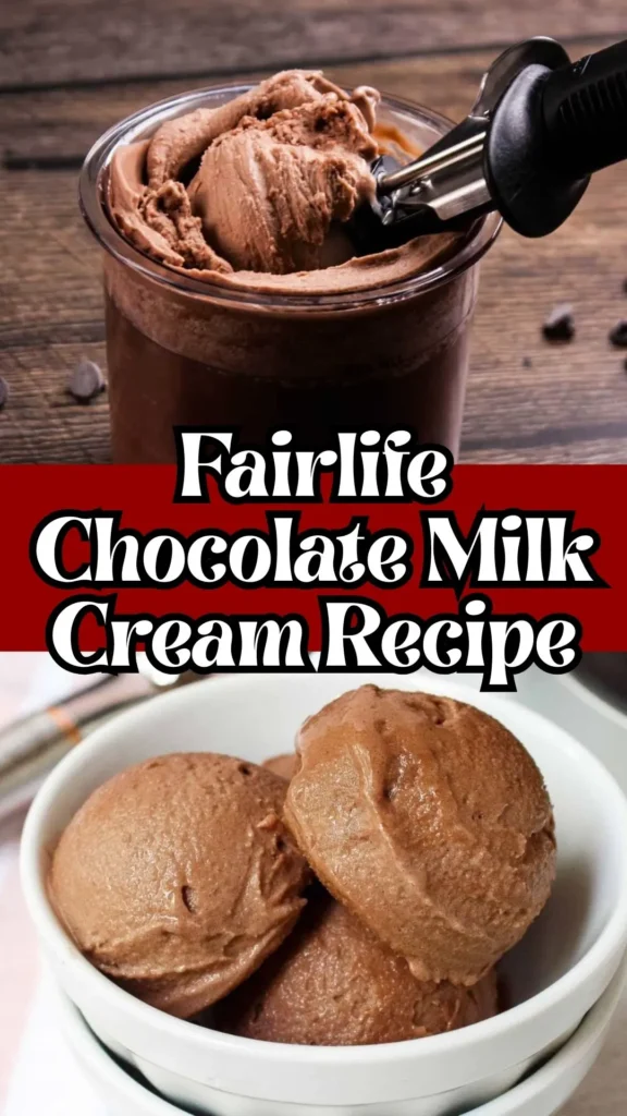 Fairlife Chocolate Milk Cream