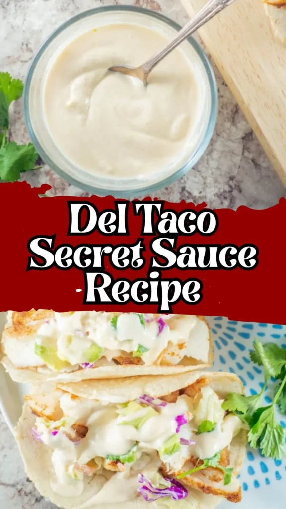Del Taco Secret Sauce