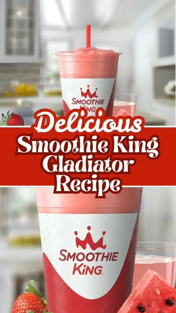 Healthy Smoothie King Gladiator
