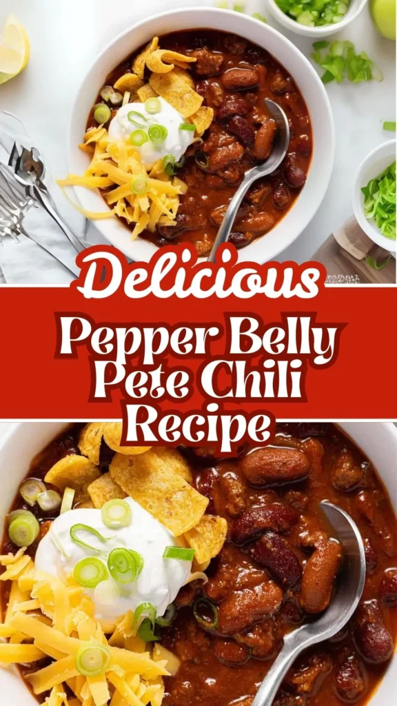 Pepper Belly Pete Chili