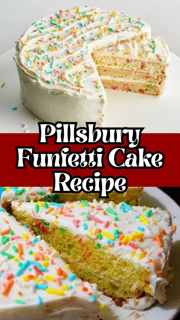 Pillsbury Funfetti Cake