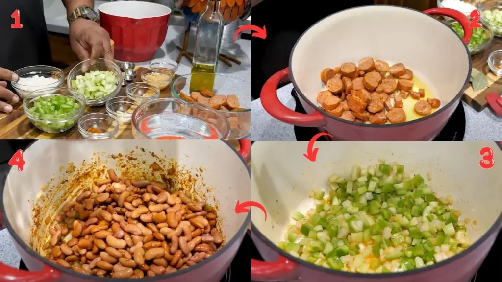 Step by Step Domingo Rojo Beans Recipe