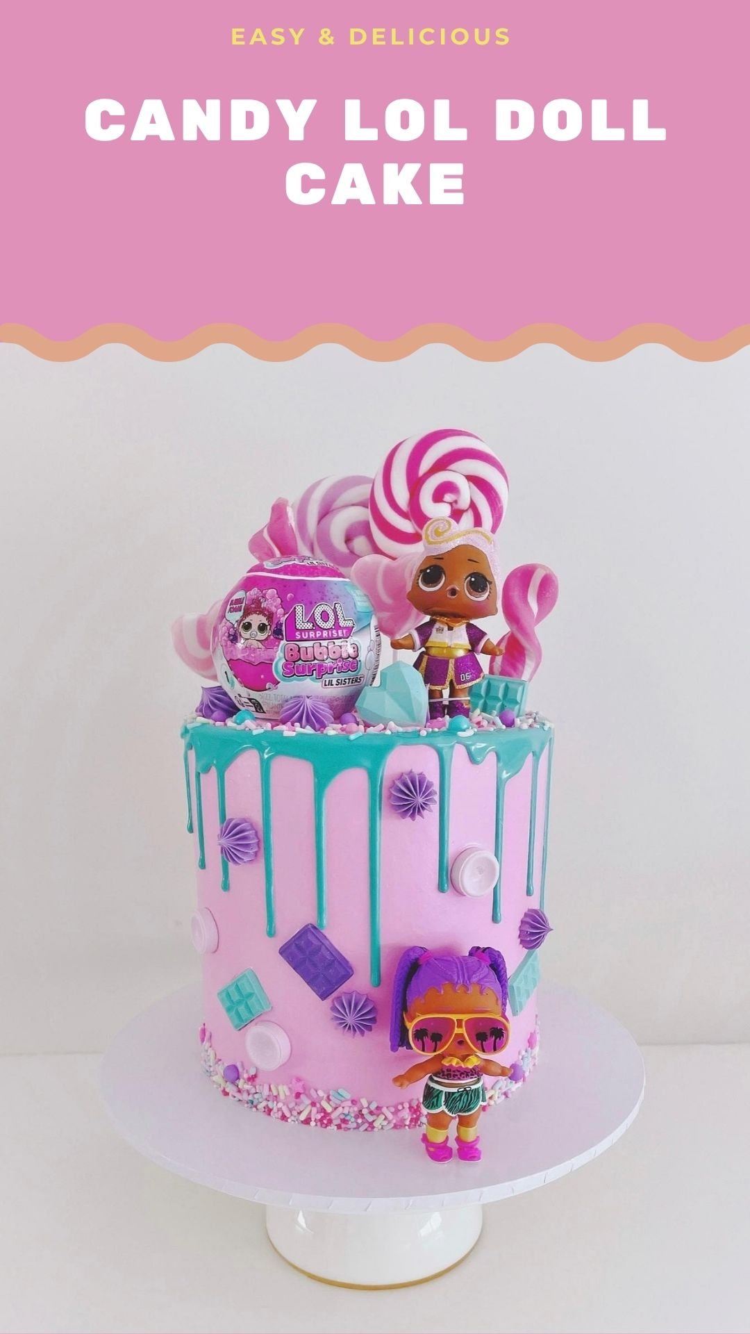 Candy LOL Doll Cake