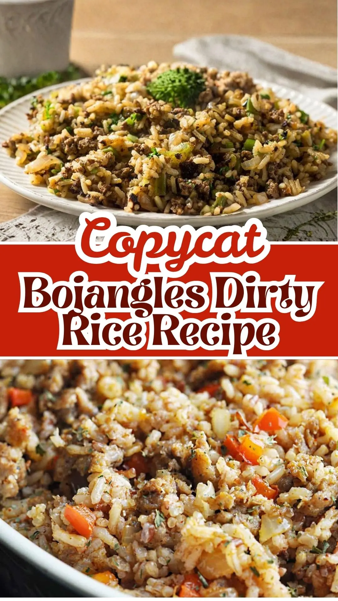 Copycat Bojangles Dirty Rice Recipe
