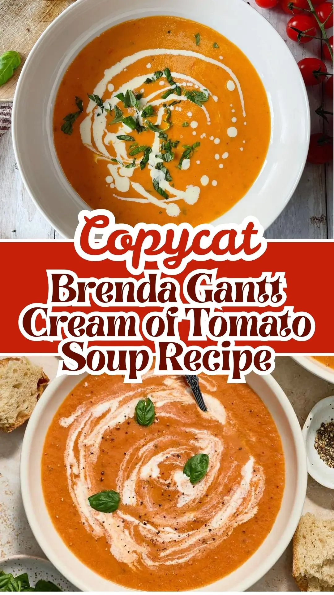 Copycat Brenda Gantt Cream of Tomato Soup Recipe