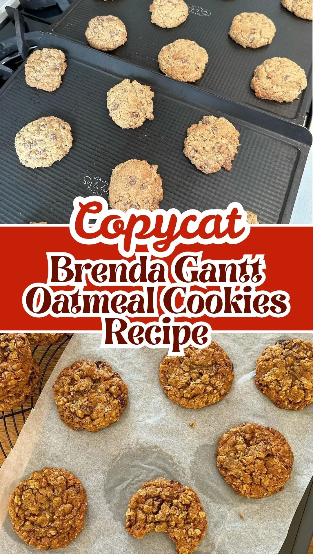 Copycat Brenda Gantt Oatmeal Cookies Recipe