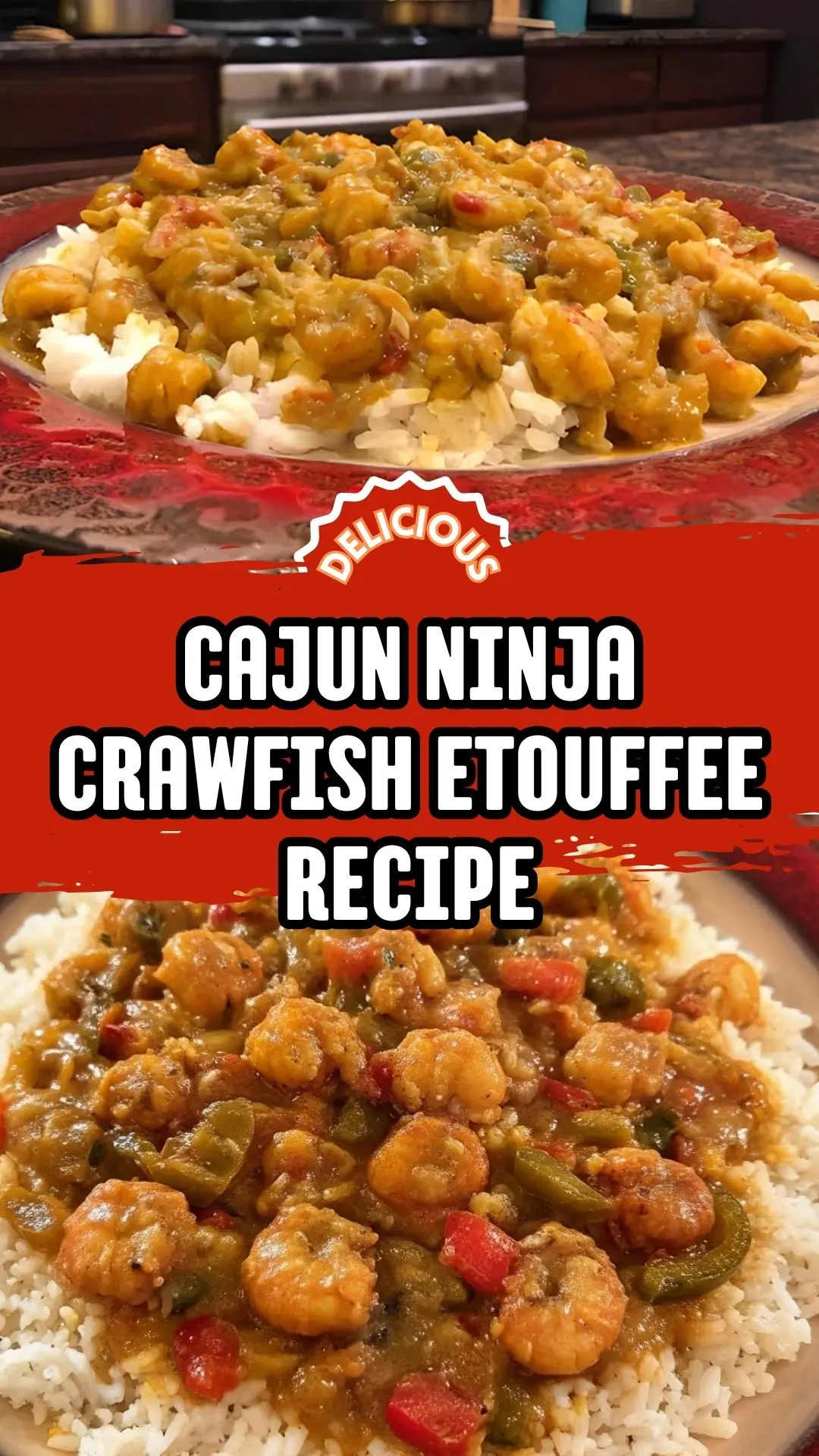 Copycat Cajun Ninja Crawfish Etouffee Recipe