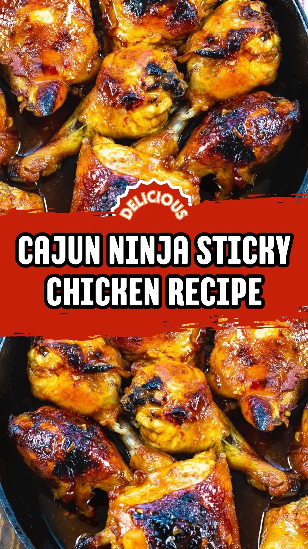 Copycat Cajun Ninja Sticky Chicken