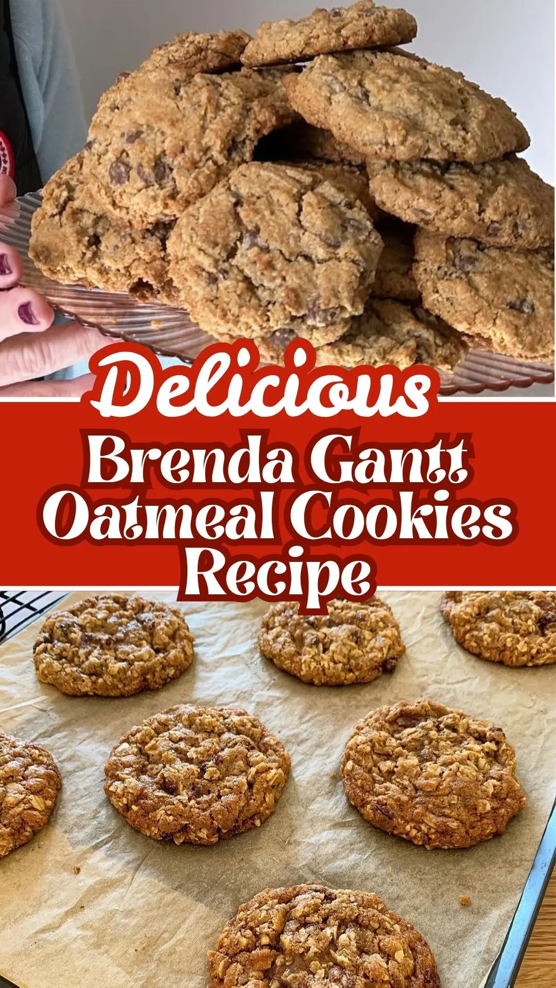 Delicious Brenda Gantt Oatmeal Cookies