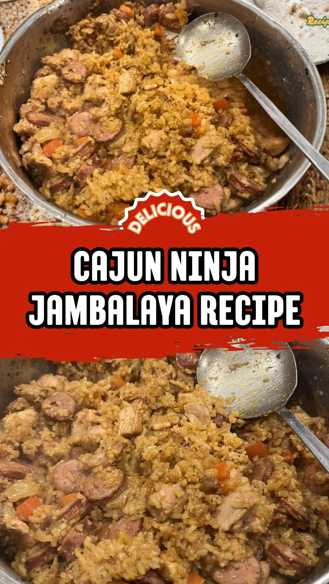Delicious Cajun Ninja Jambalaya