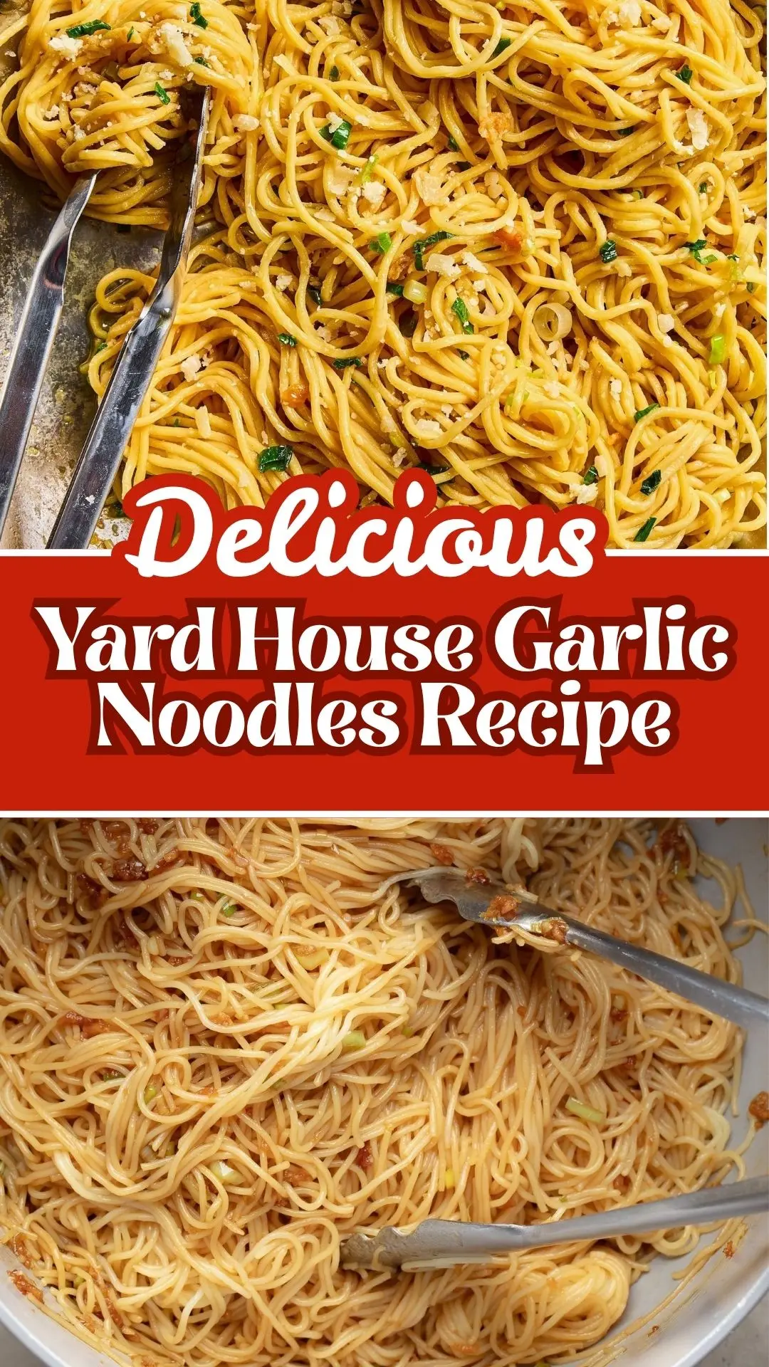 Delicious Yard House Garlic Noodles