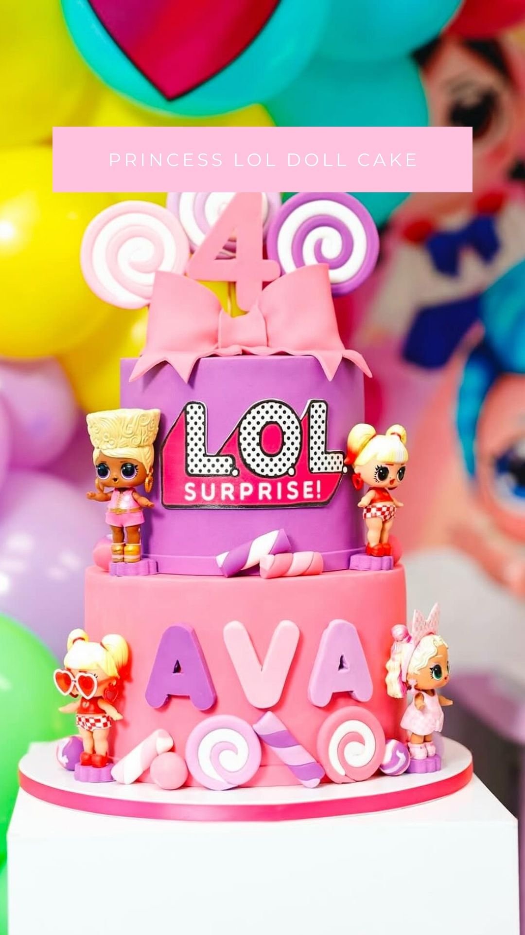 Princess LOL Doll Cake