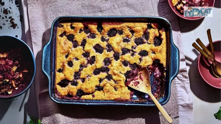 Brenda Gantt Blackberry Cobbler Recipe