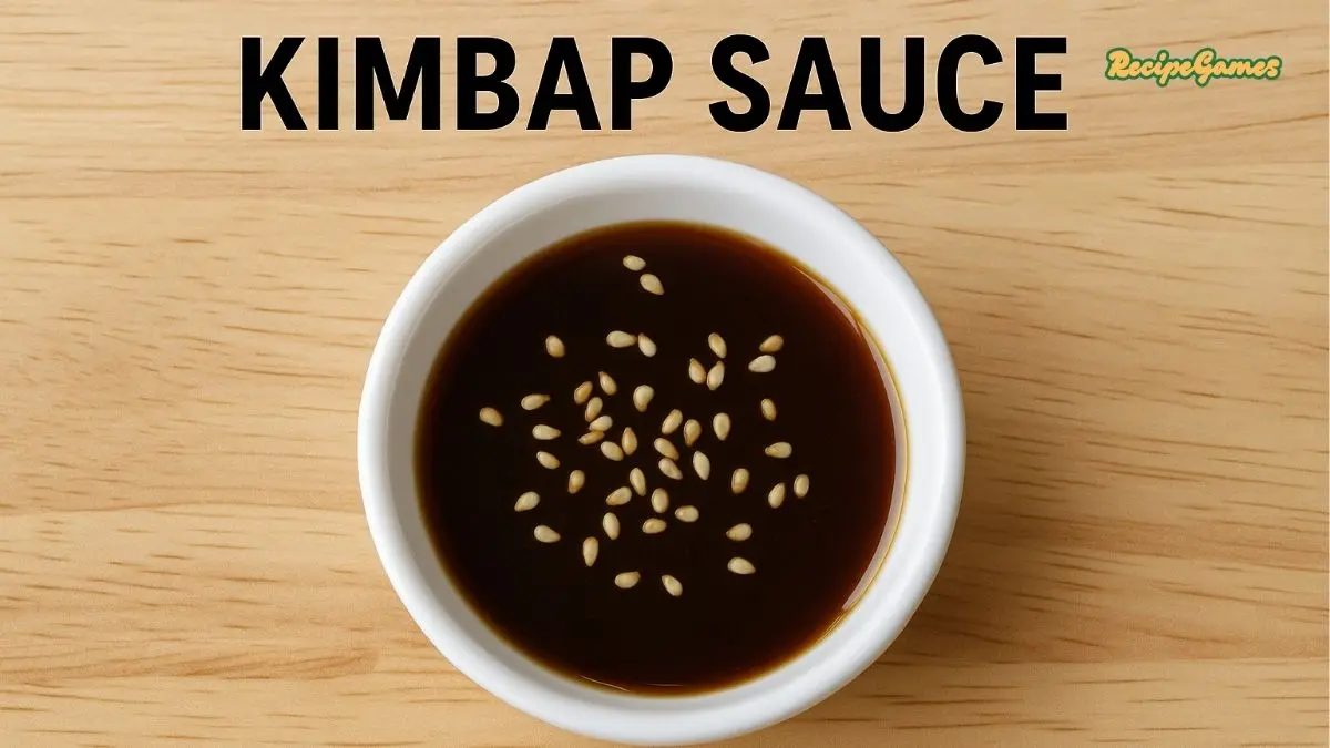 Kimbap Sauce Recipe