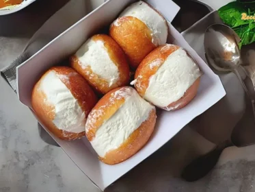 Korean Milk Cream Donut Recipe
