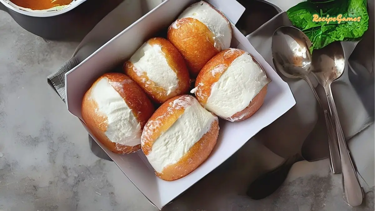 Korean Milk Cream Donut Recipe
