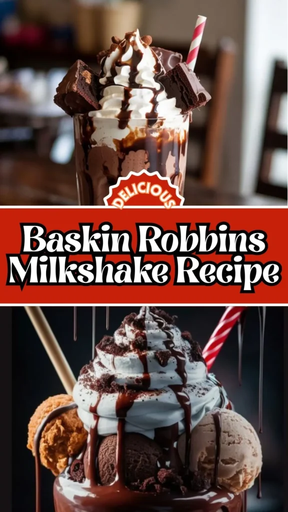 Baskin Robbins Milkshake