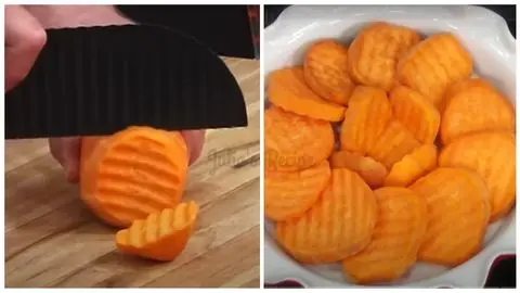 Prepare the Sweet Potatoes