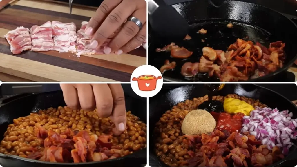 Step by Step Moe's BBQ Baked Beans Recipe