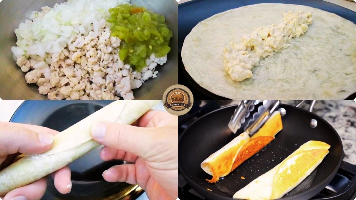 Image of How to make Taco Time Chicken Crisp Burrito Recipe