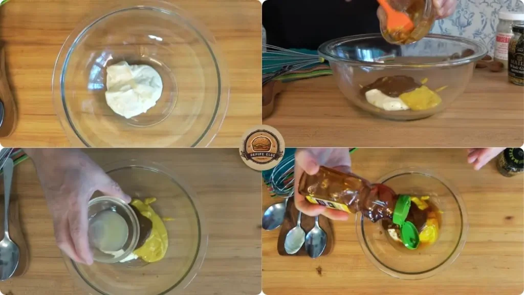 Step by Step Ken's Honey Mustard Recipe