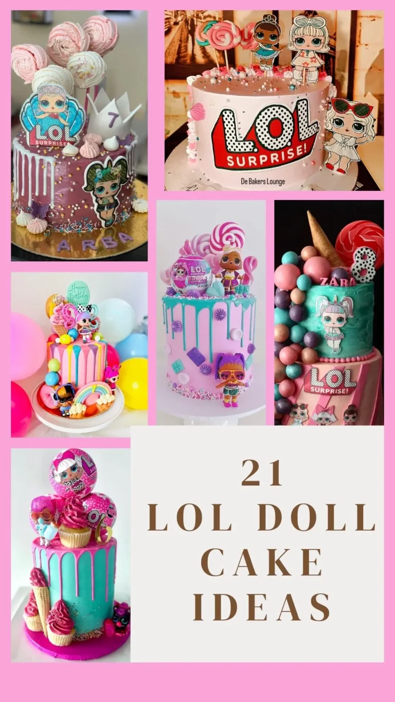 21 Fantastic LOL Doll Cake Ideas